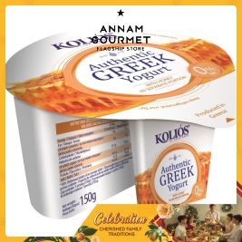 Kolios Honey Greek Yogurt 0% Fat (150g)