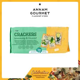 TerraSana Organic Rosemary Linseed Crackers (160g)