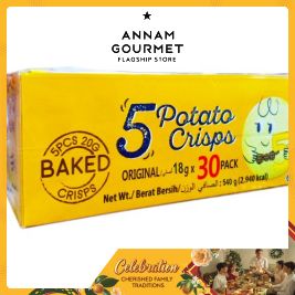 5 Potato Crisps Original 18g* 30 packs