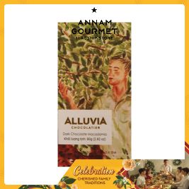 Alluvia Dark Chocolate 70% with Macadamia (80g)