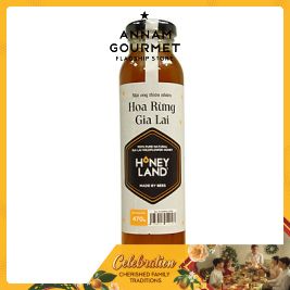 Honey Land Wild Flower Honey Gia Lai (470g)