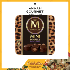 Magnum Mini Double Chocolate Ice Cream (6x50g)