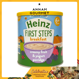 Heinz Creamy Fruit & Yogurt Porridge 6M+ (240g)