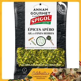 Spigol Dip Bag Garlic & Herbs, Plastic Bag 54g