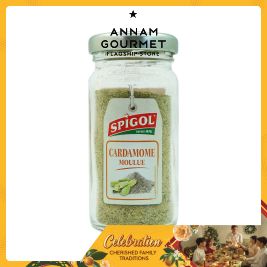 Spigol Green Cardamom, Glass Jar (38g)
