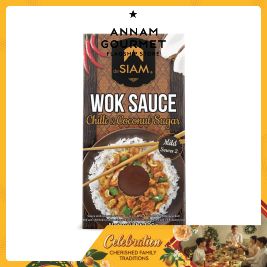 De Siam Wok Sauce Chilli Coconut Sugar 100g