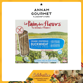 Le Pain des Fleurs Crispbread Quinoa GF150g