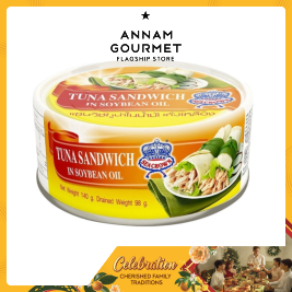 Seacrown Tuna Sandwich In Soybean Oil (140g)