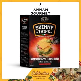 Casa Milo Skinny Thins Cracker Tomato, Oregano150g