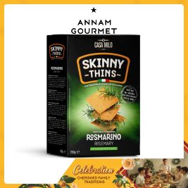 Casa Milo Skinny Thins Cracker Rosemary 150g