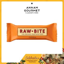 RawBite Organic fruit&nut bar cashew (50g)