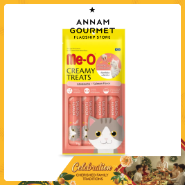 Me-O Creamy Treats Salmon Flavor  15Gx4