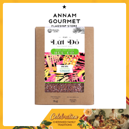 Nang Huong  Organic Red Grain Rice  1Kg