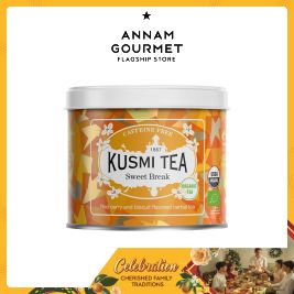 Kusmi Tea Organic Sweet Break Tea Tin (100g)