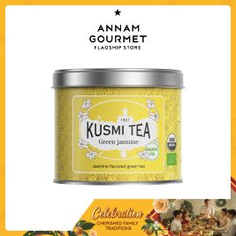 Kusmi Tea Organic Jasmine Green Tea Tin (90g)