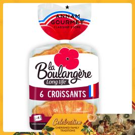 La Boulangere 6 Croissants 240g