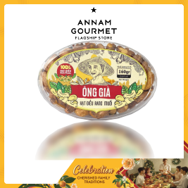 Ong Gia Roasted  Cashew W/Salt Round Box 160g