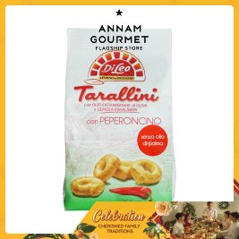 DiLeo Tarallini Biscuit Chili&EV OliveOil 250g