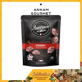 Auver. Dried Saus. Snacks Pepper (75g)