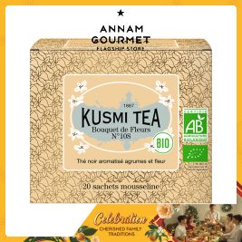 KusmiTea Organic Bouquet Of Flower Tea 40g