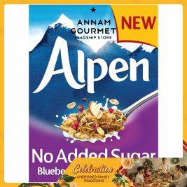 Alpen Muesli No Added Sugar Strawberry &Bluebery 560g)