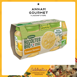 Bledina Organic Banana Apple Baby Dessert (2x130g)