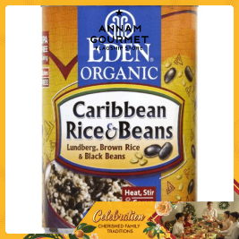 Eden Organic Bean &Caribbean Rice Mix 425g