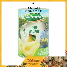 Valfrutta Pears in Syrup (411g)
