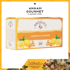 Brodies Lemon & Ginger Tea (40g)