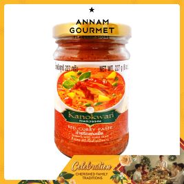 Kanokwan Red Curry Paste (227g)