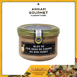 Ducs Gascogne Block Duck Foie Gras SW, glass jar 130g