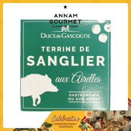 Ducs Gascogne WildBoar Terrine Lingonber, can 65g