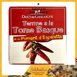 Ducs Gascogne Terrine Basq Cheese Espel, can 65g