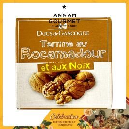 Ducs Gascogne Terrine Rocamadour Walnuts, can 65g