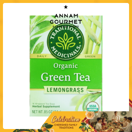 TM Organic Green Tea Lemongrass (24g)