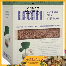 Lacàph Espresso Blend Coffee Pre-Ground, 250g