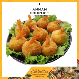 Golden Shrimp Balls with Salted Egg Yolks (100g)
