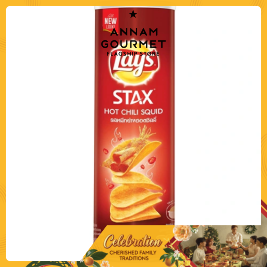 Lay's Stax Hot Chili Squid (100g)