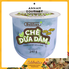 DeliFres Coconut Dessert w/ Butterfly Pea (240g)