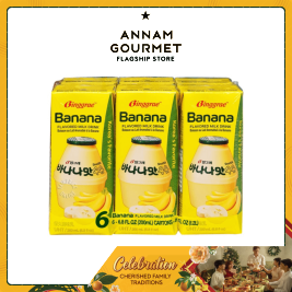 Binggrae UHT Milk Banana (6x200ml)