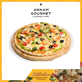 Homemade Vegetables Pizza (pcs)