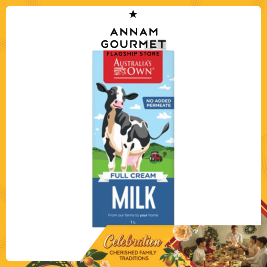 Australia's Own UHT Milk Full Cream (1L)