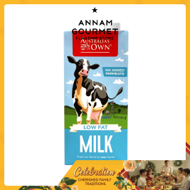 Australia's Own UHT Milk Low Fat (1L)