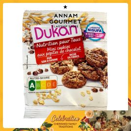 Dukan Mini Oat Bran Cookies Choco Chips 100g