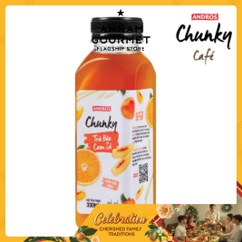 Andros Chunky Orange Lemongrass Peach Tea (330ml)