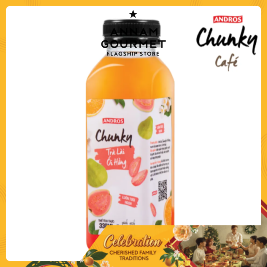 Andros Chunky Pink Guava Tea (330ml)