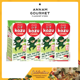 Aiwado Kazu Chan Juice Milk Tropical Fruit (4x180ml)