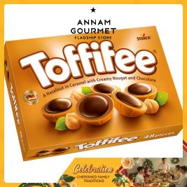 Toffifee Caramel Hazelnut Chocolate Candy 400g