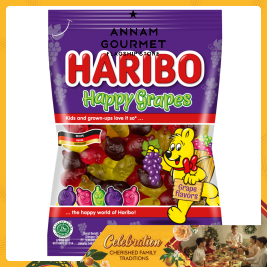 Kẹo dẻo Haribo Grapes 80g