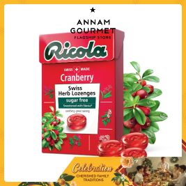 Ricola Carton box Cranberry 40g